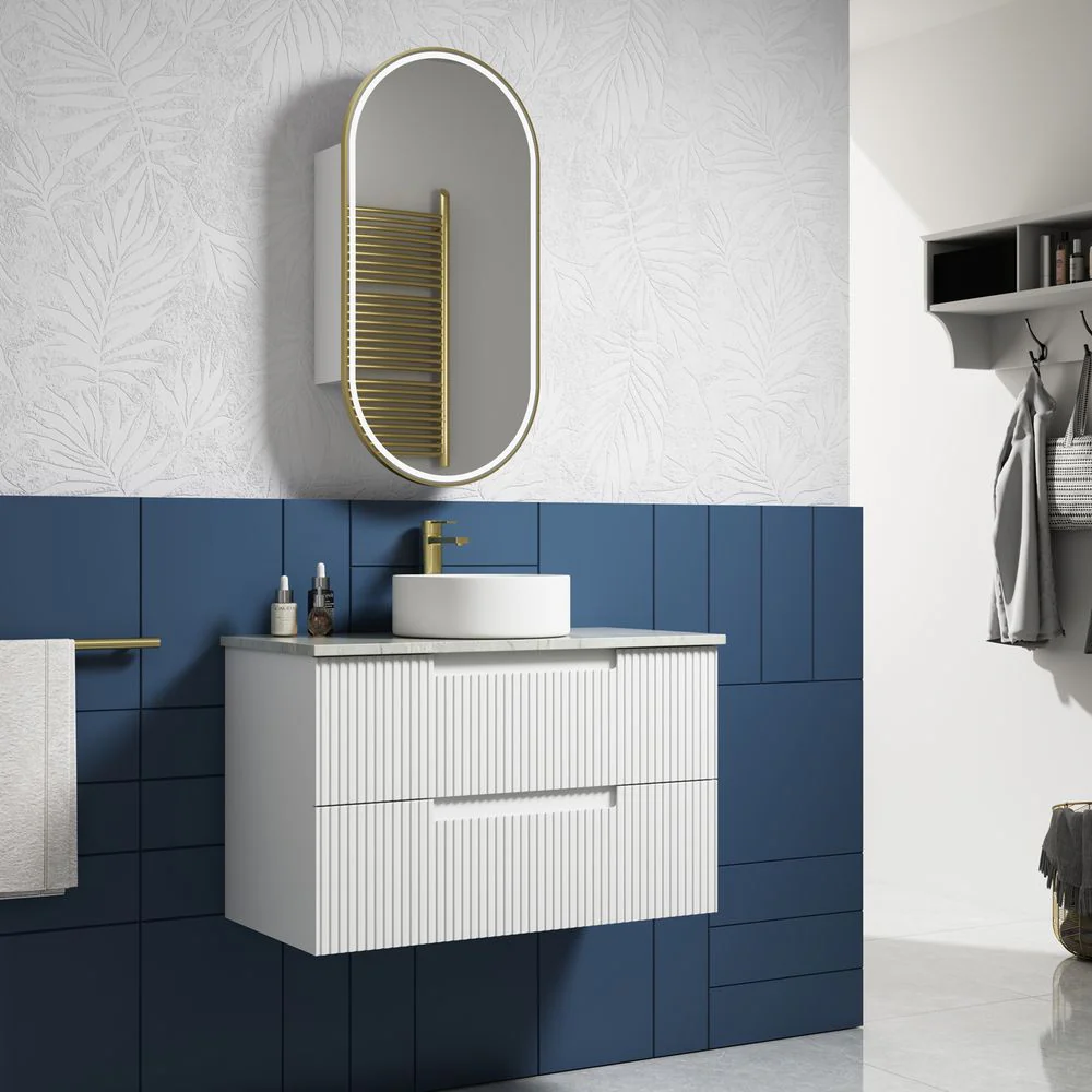 Aulic Neva 900mm Wall Hung Vanity - Image 3