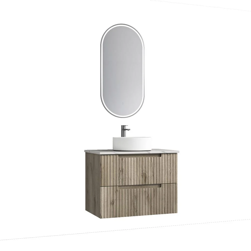 Aulic Tuscana 750mm Wall Hung Vanity - Image 2