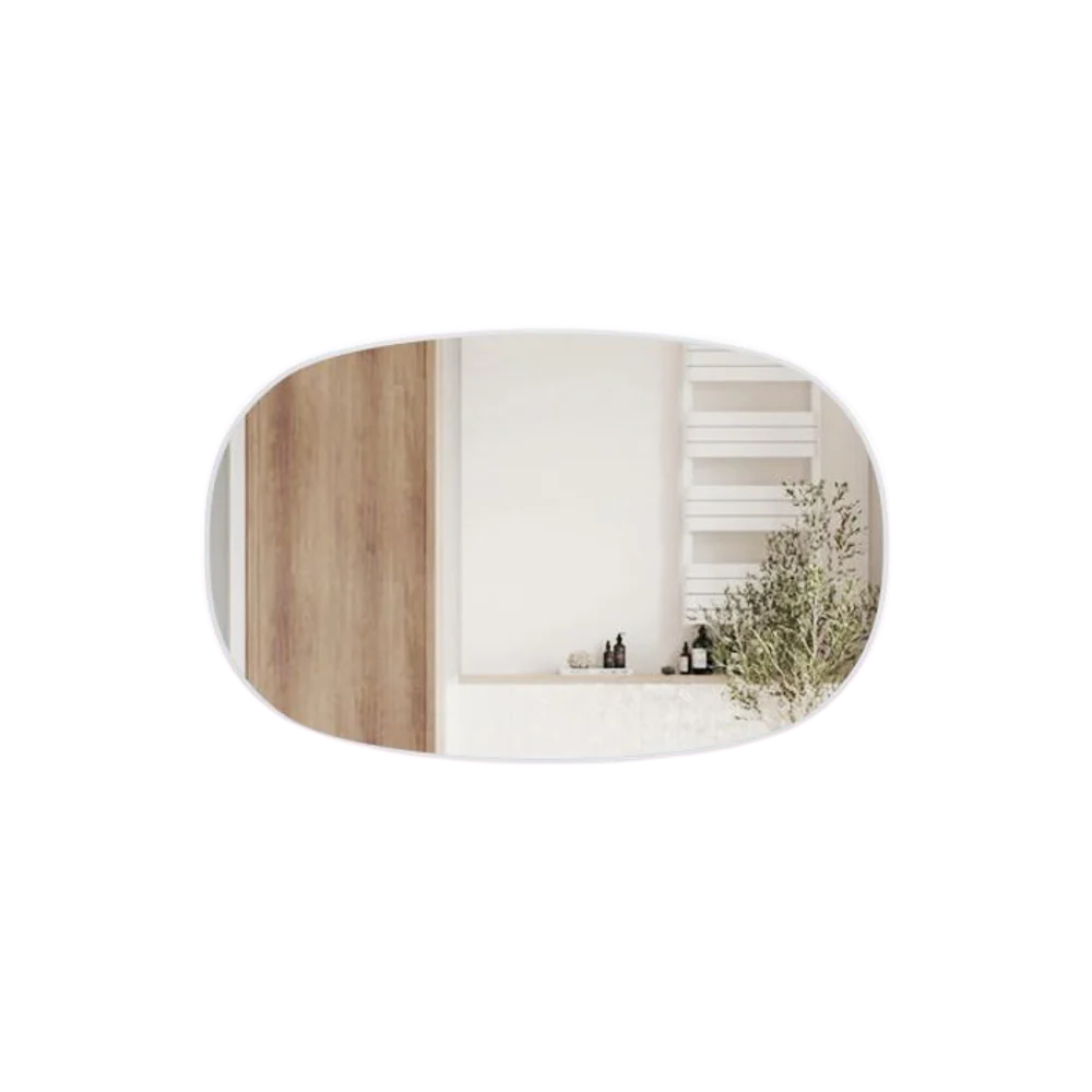 Aulic Valmont Horizontal 1100mm LED Mirror Matte White