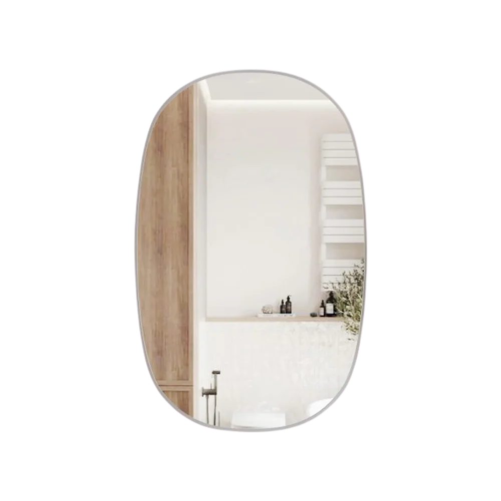 Aulic Valmont Vertical 580mm LED Mirror Brushed Nickel - Image 3