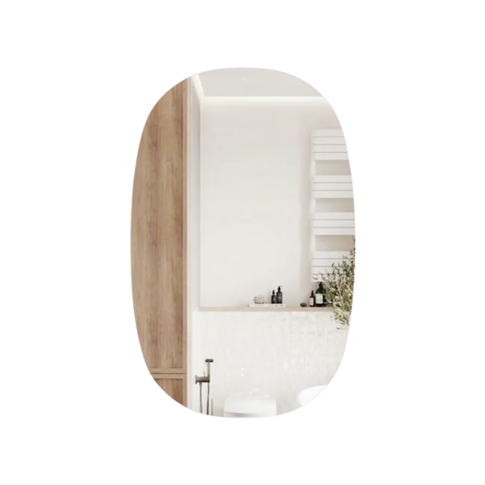 Aulic Valmont Vertical 580mm LED Mirror Frameless