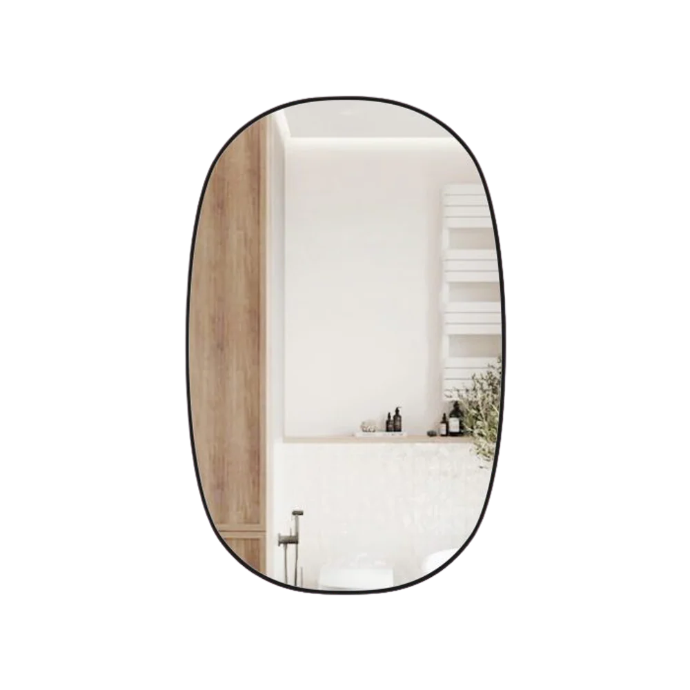 Aulic Valmont Vertical 580mm LED Mirror Matte Black - Image 3