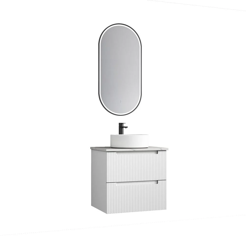 Aulic Verona Mark II 600mm Wall Hung Vanity - Image 2