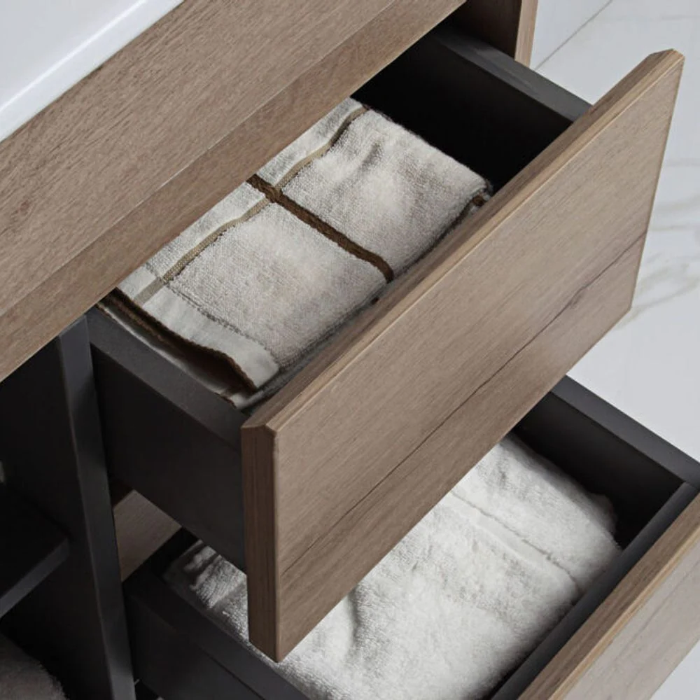 Aulic York 750mm Wall Hung Vanity - Image 2