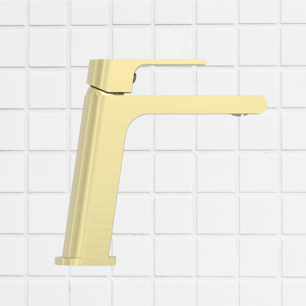 Nero Bianca Basin Mixer Brushed Gold - Image 2