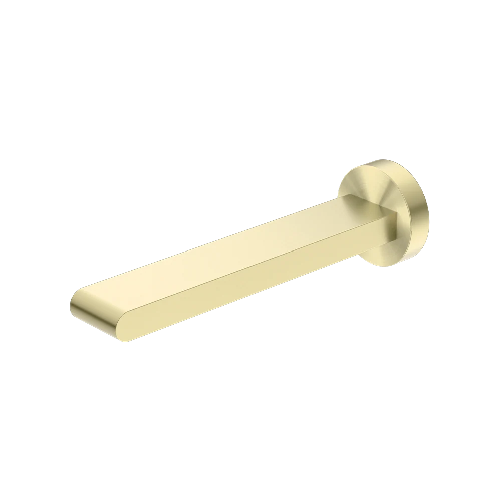 Nero Bianca Bath Spout 200mm Brushed Gold