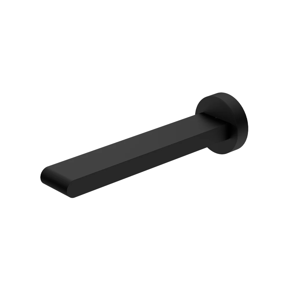 Nero Bianca Bath Spout 200mm Matte Black