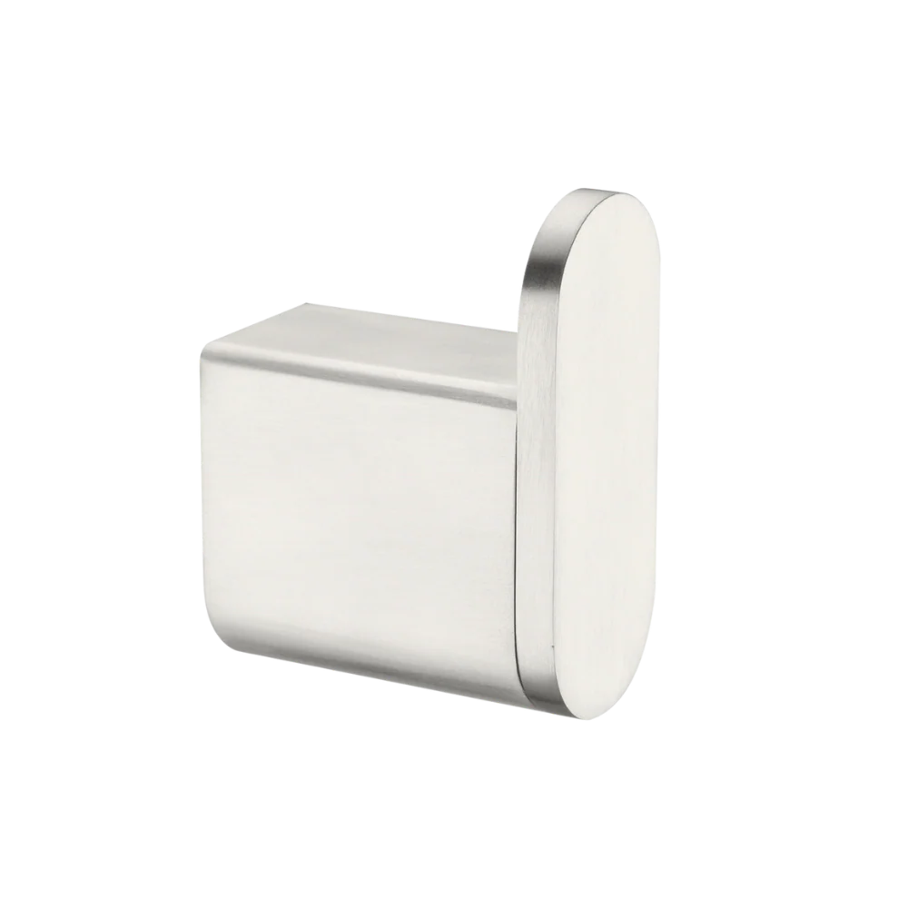 Nero Bianca Robe Hook Brushed Nickel - Image 3