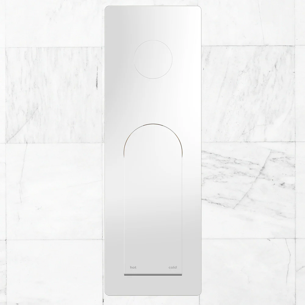 Nero Bianca Shower Mixer with Divertor Chrome - Image 2