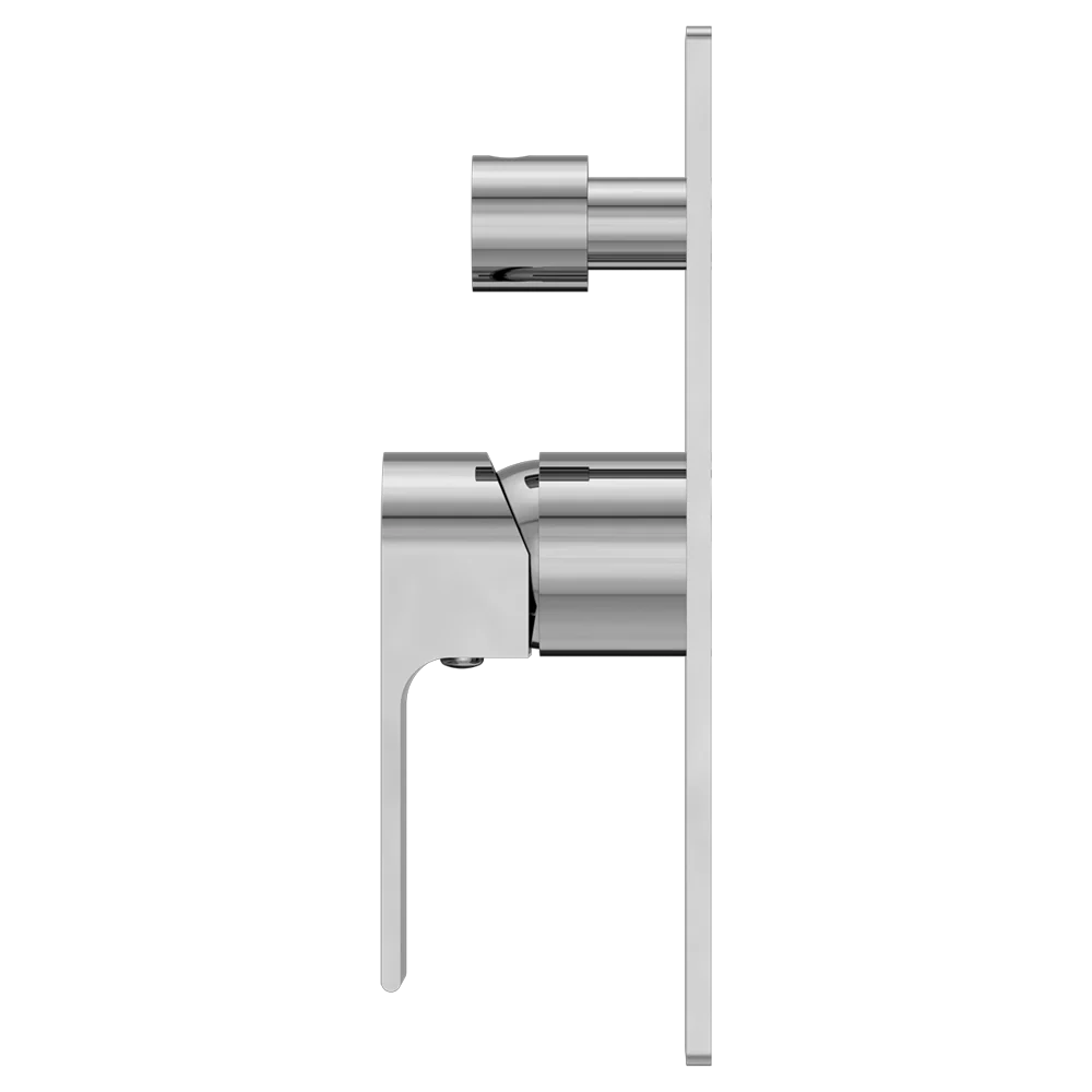 Nero Bianca Shower Mixer with Divertor Chrome - Image 4