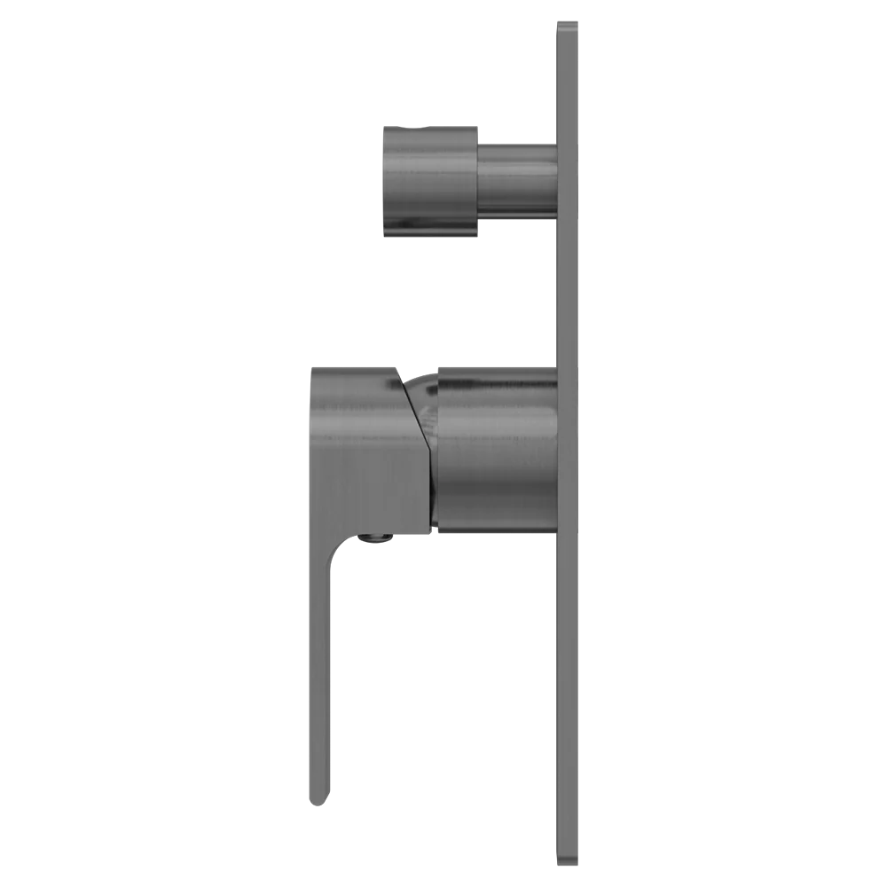 Nero Bianca Shower Mixer with Divertor Gunmetal - Image 4