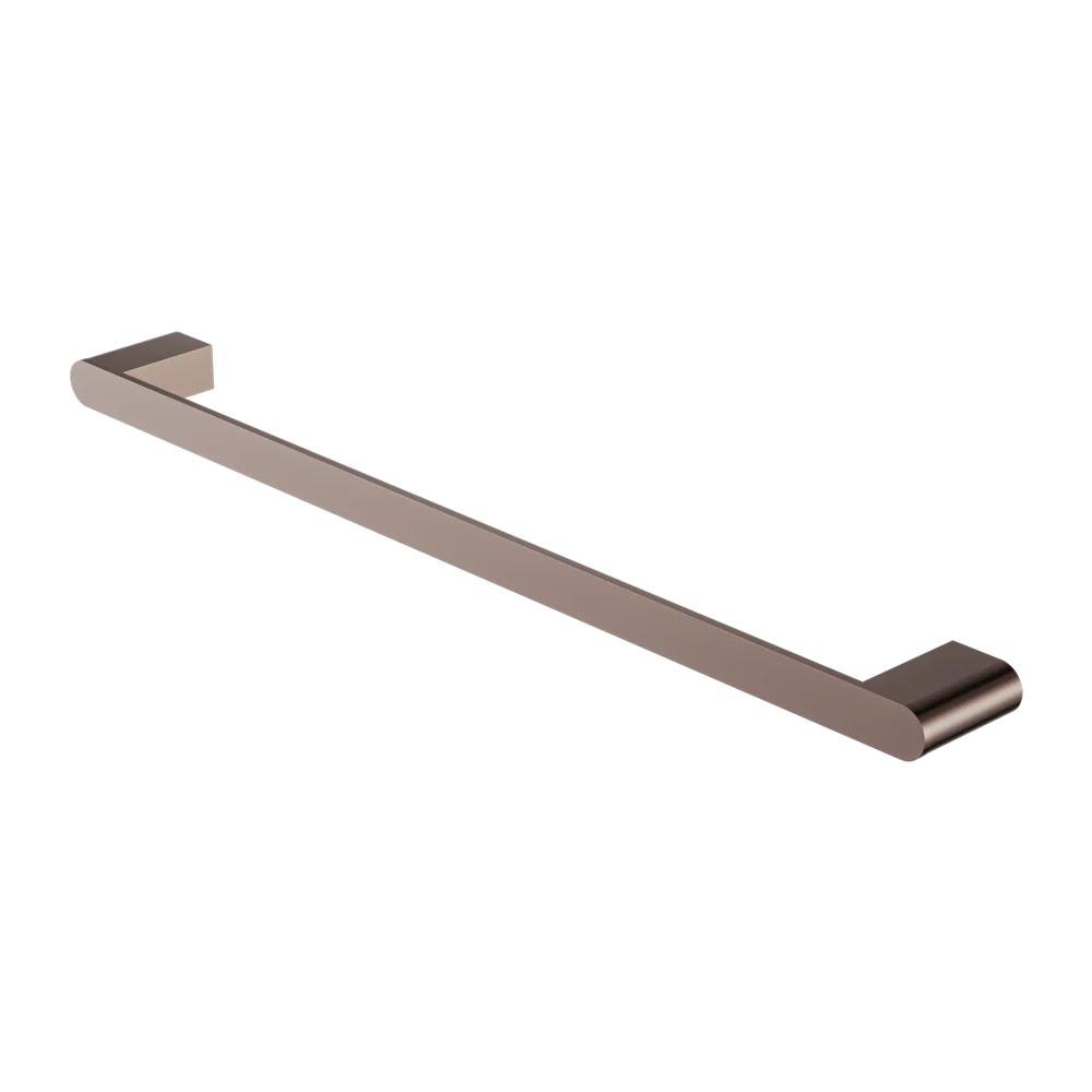 Nero Bianca Single Towel Rail 800mm Brushed Bronze - Image 3