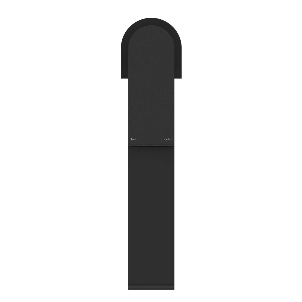 Nero Bianca Tall Basin Mixer Matte Black - Image 4