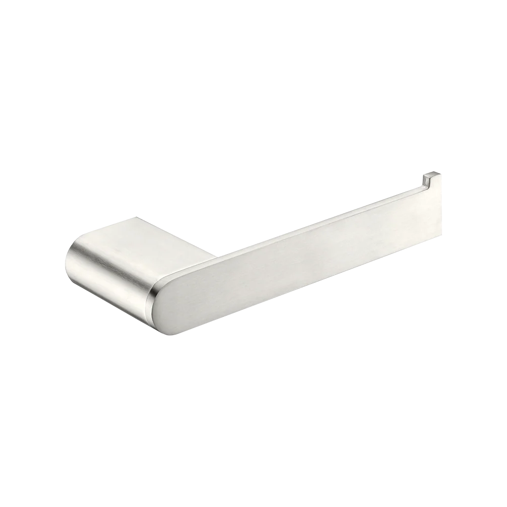 Nero Bianca Toilet Roll Holder Brushed Nickel