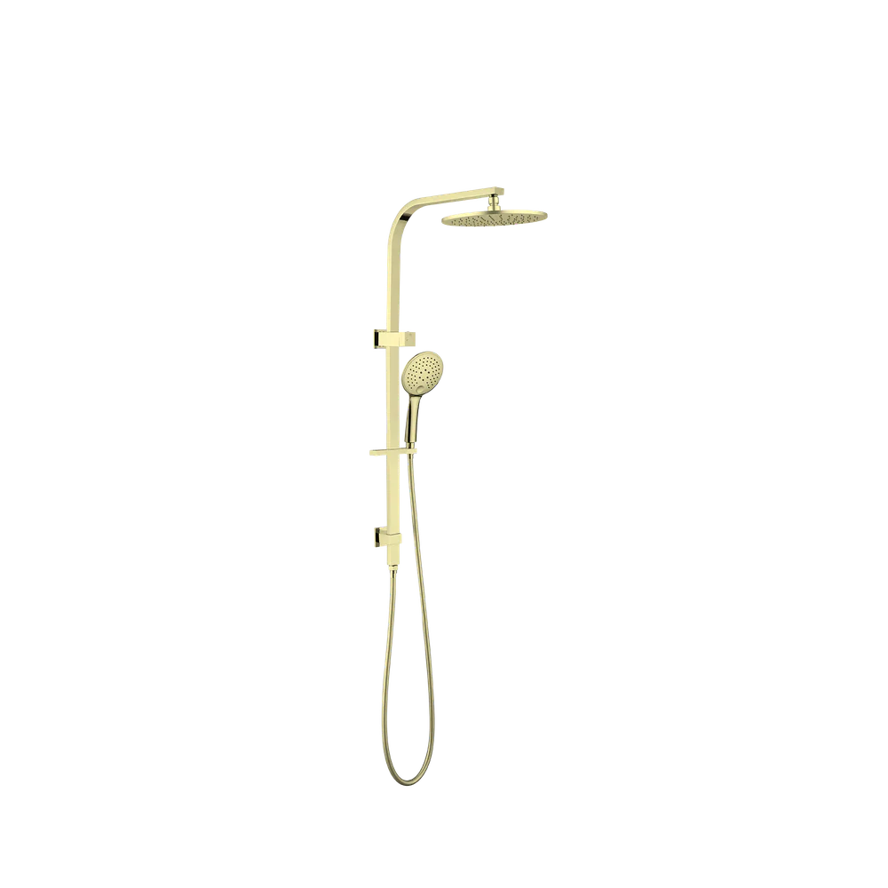 Nero Bianca Twin Shower Brushed Gold