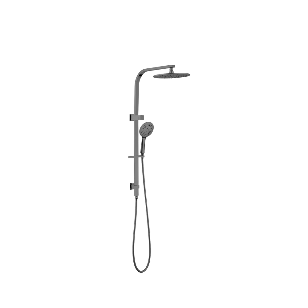Nero Bianca Twin Shower Gunmetal