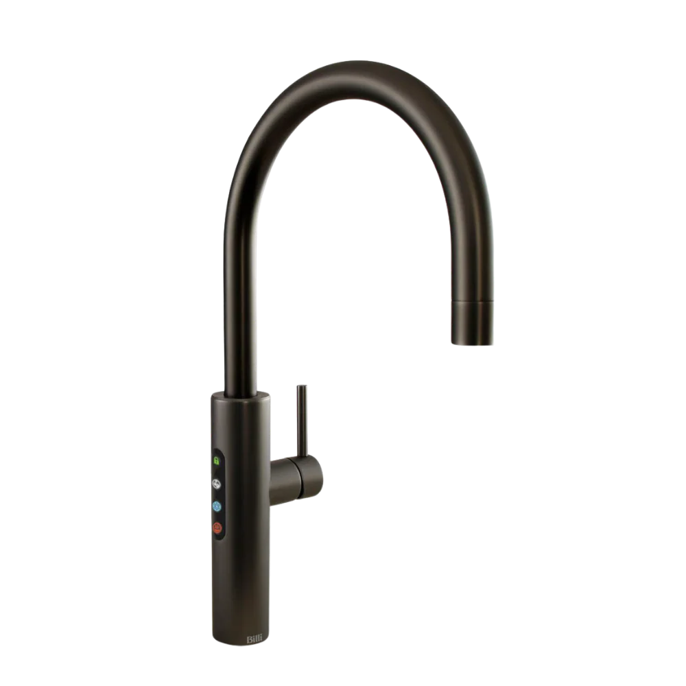 Billi Home BC with Gooseneck Multifunction Mixer Tap Gunmetal Grey