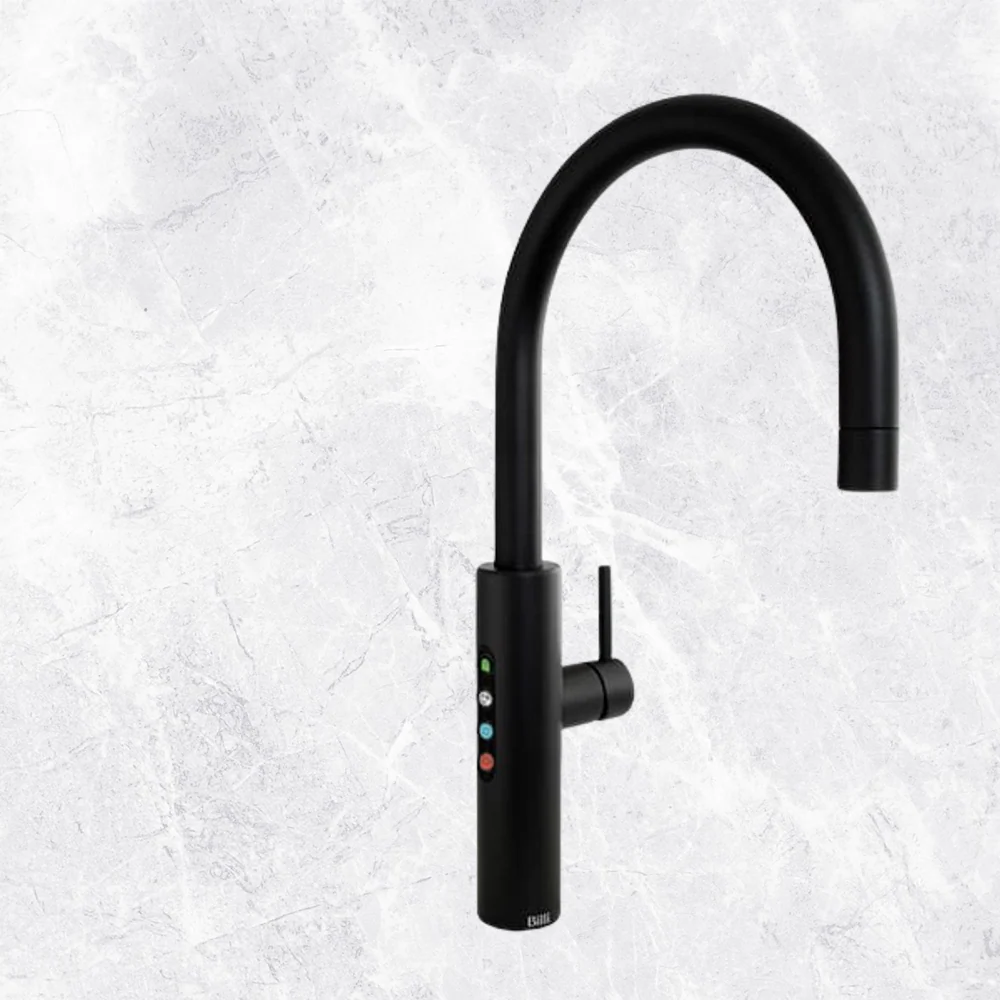 Billi Home BCS with Gooseneck Multifunction Mixer Tap Matte Black - Image 2