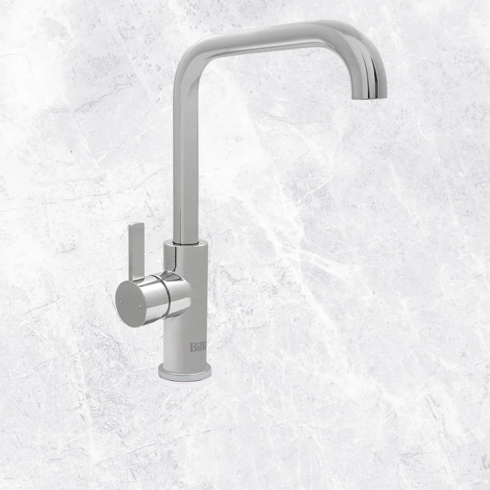 Billi Mixer Tap Square Gooseneck Stand-Alone Chrome Lead Free - Image 2