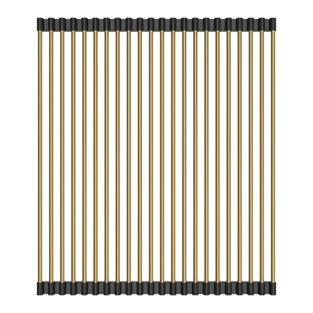Alma Zander Brass Gold Roll Mat - Image 3