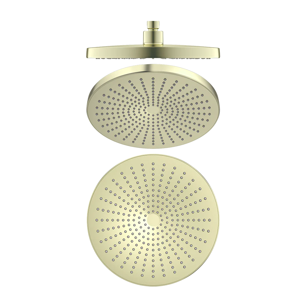 Nero Opal Shower Head 250mm Brushed Gold