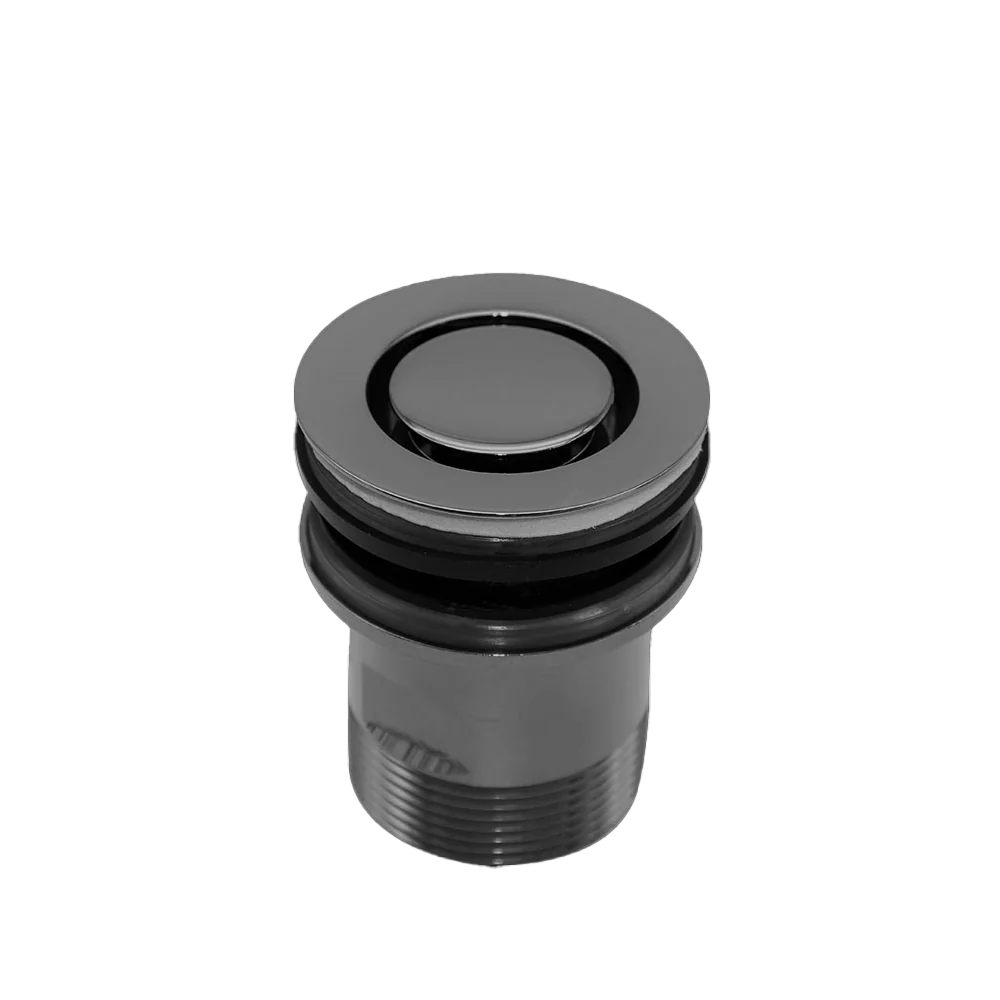 Art Australia Brushed Gunmetal 40mm Bath Pop Down Waste No Overflow - Image 3