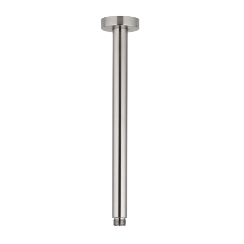 Buildmat 400mm Round Ceiling Dropper Brushed Nickel - Image 3