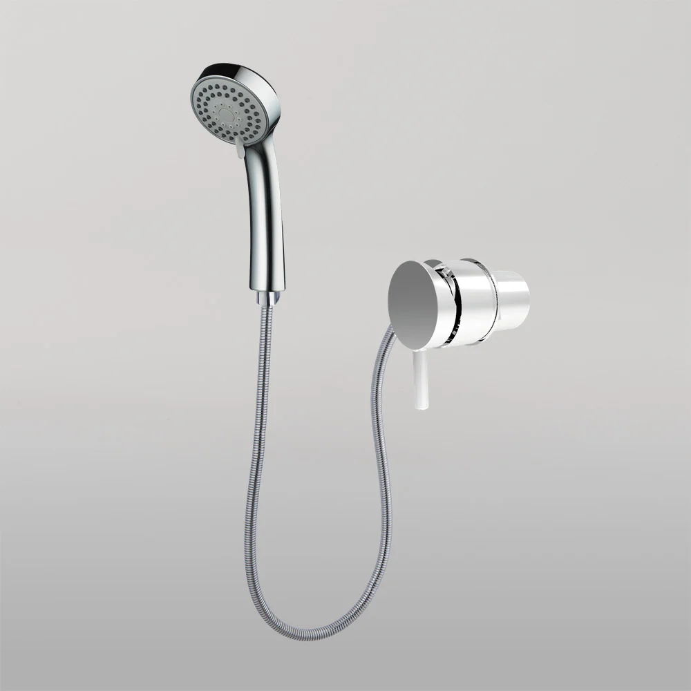 Nero Caravan External Shower Chrome - Image 2