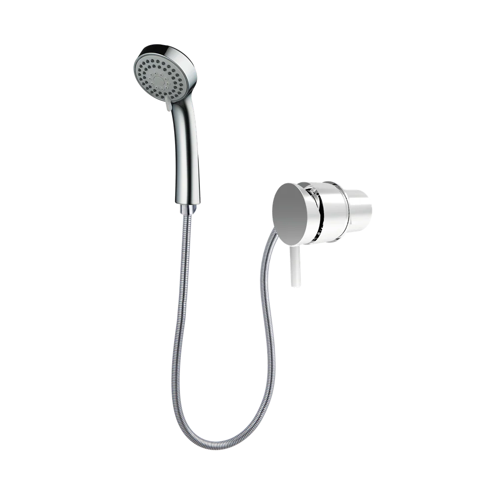 Nero Caravan External Shower Chrome - Image 3