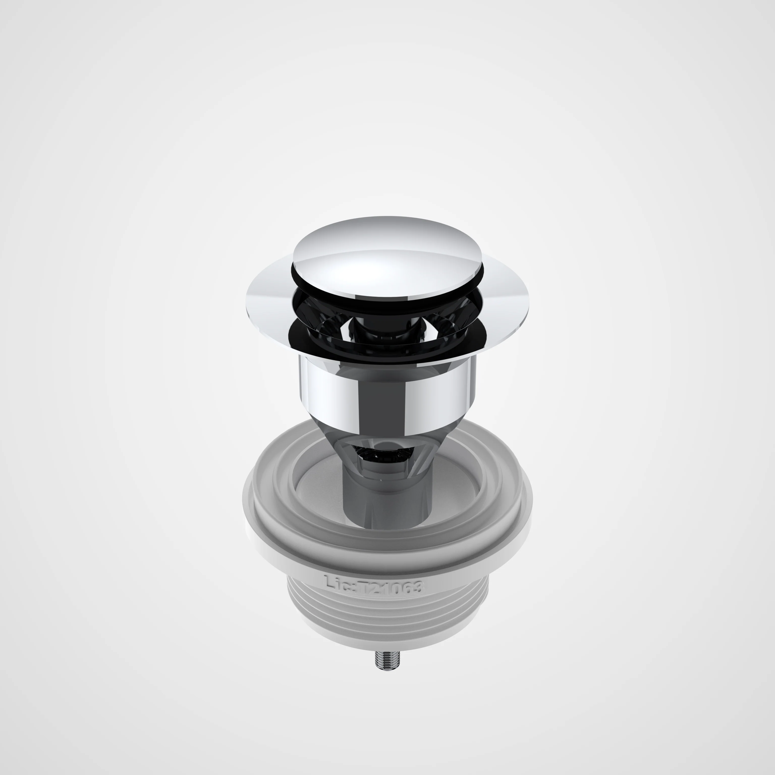 Caroma 40mm Pop-Up Plug & Waste Chrome - Image 2