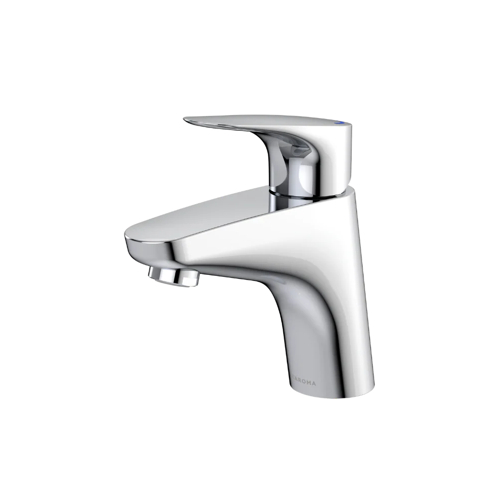 Caroma Care Plus Basin Mixer with Care Handle H/C Lead Free Chrome - Image 3