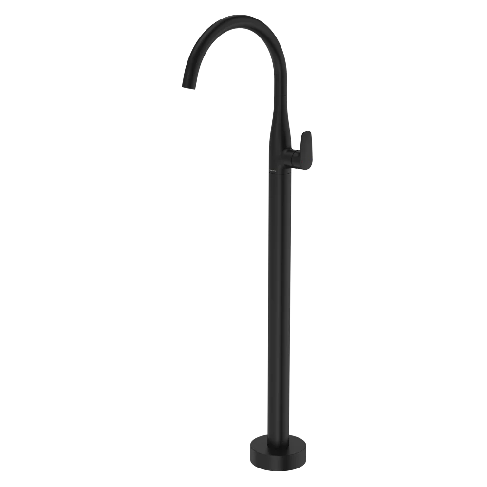 Caroma Contura II Freestanding Bath Filler Matte Black