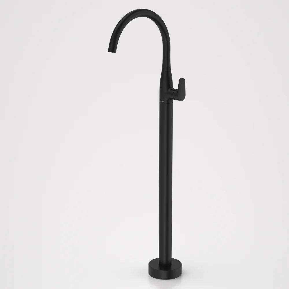 Caroma Contura II Freestanding Bath Filler Matte Black - Image 2