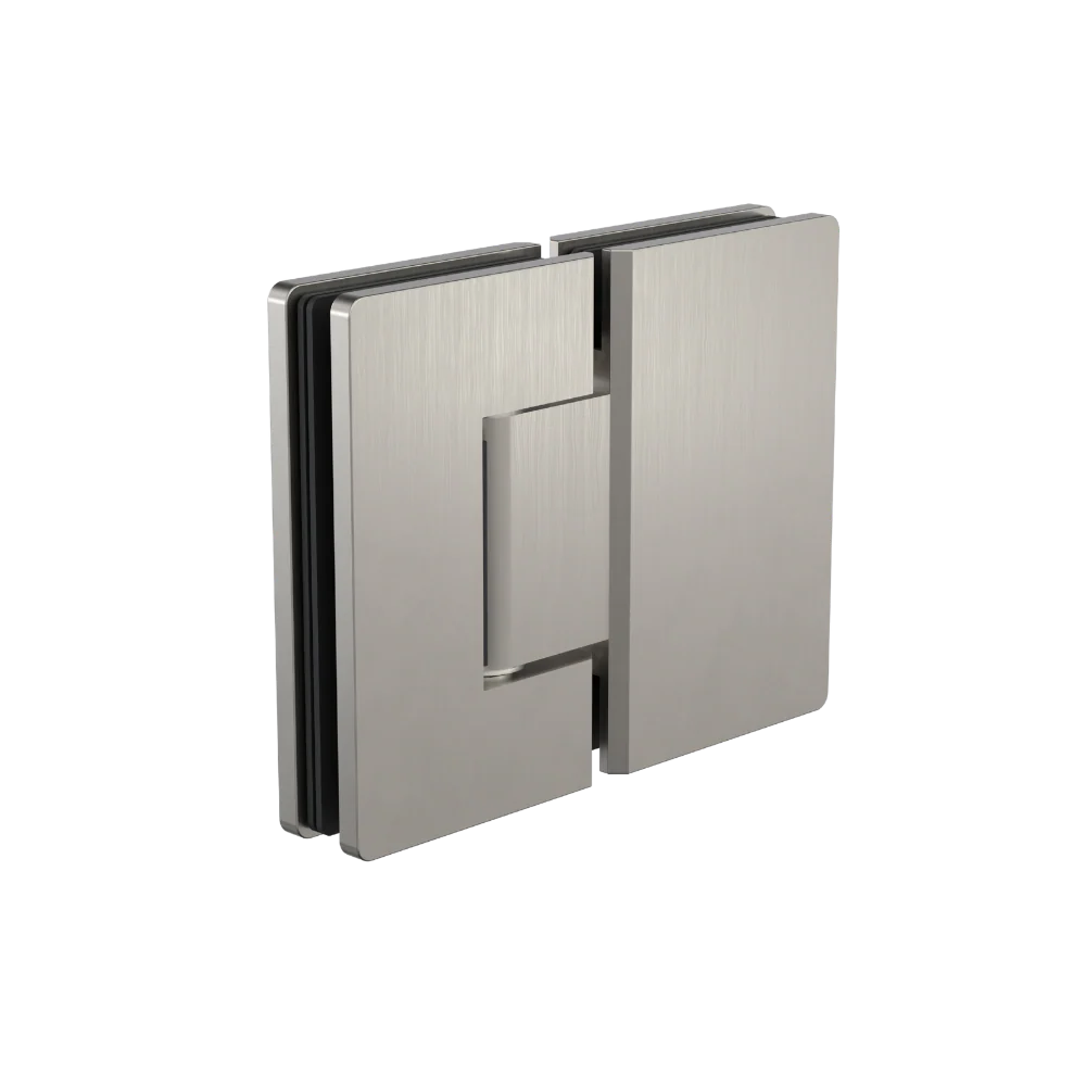Caroma Glass to Glass Shower Door Hinge Brushed Nickel - Image 3