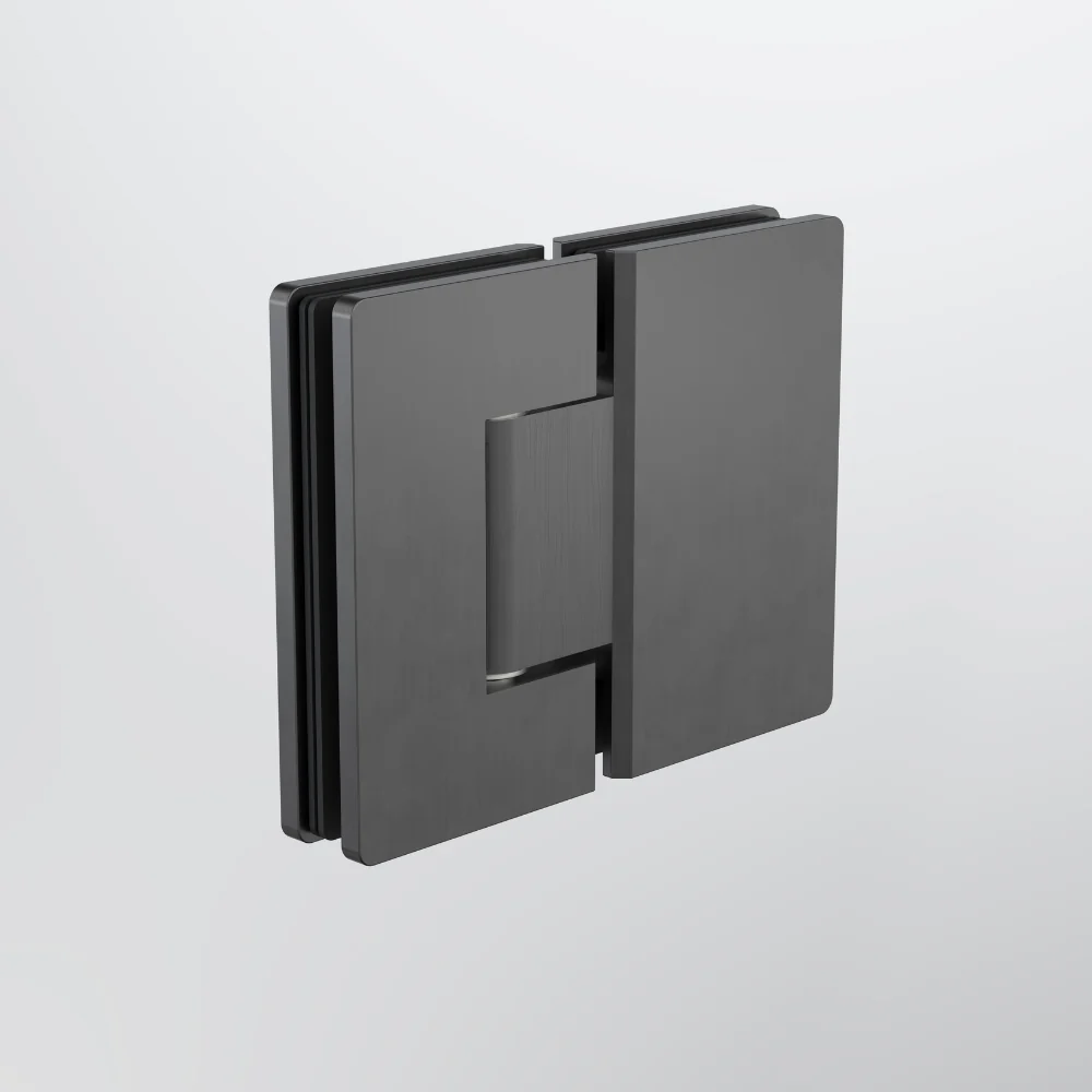 Caroma Glass to Glass Shower Door Hinge Gunmetal - Image 2