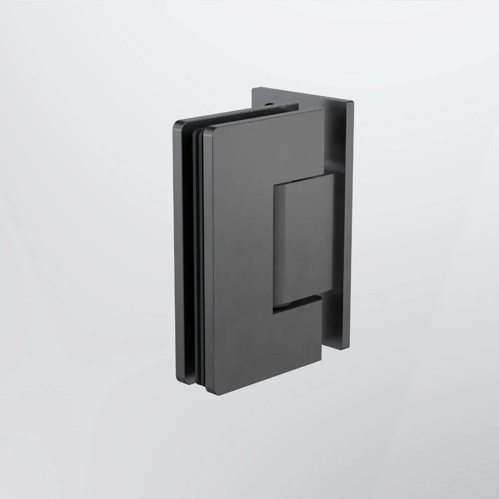 Caroma Glass to Wall Shower Door Hinge Gunmetal - Image 2