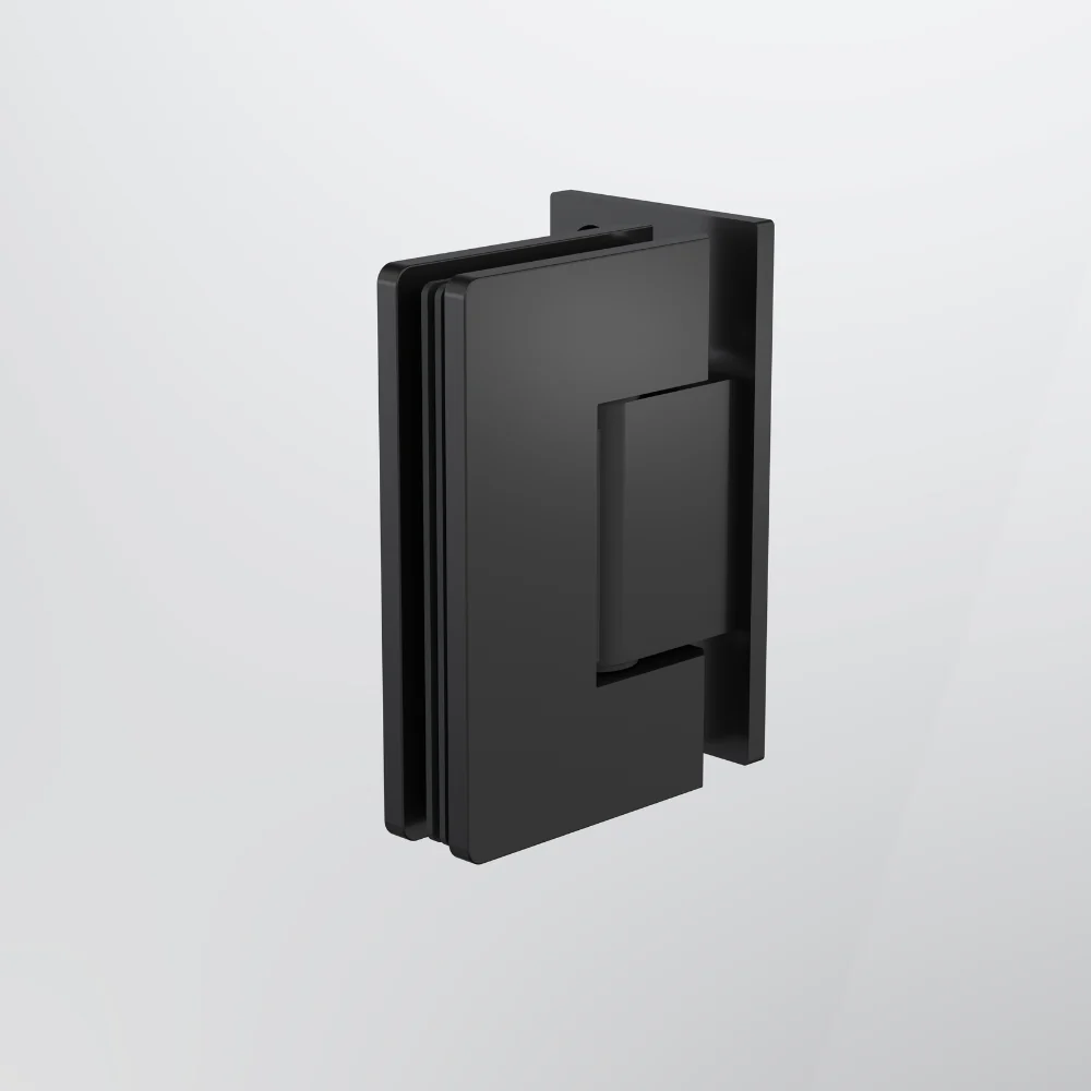 Caroma Glass to Wall Shower Door Hinge Matte Black - Image 2