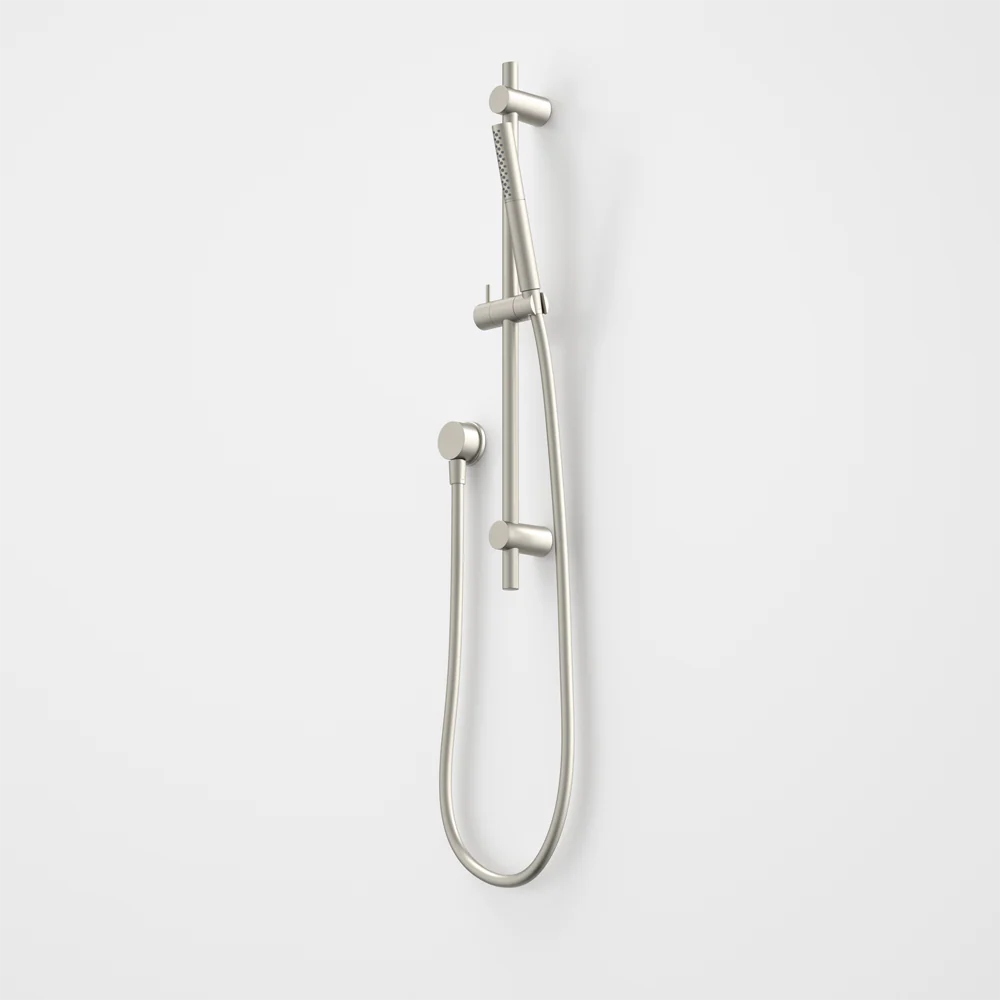 Caroma Liano II 3 Function Microphone Rail Shower Brushed Nickel - Image 2