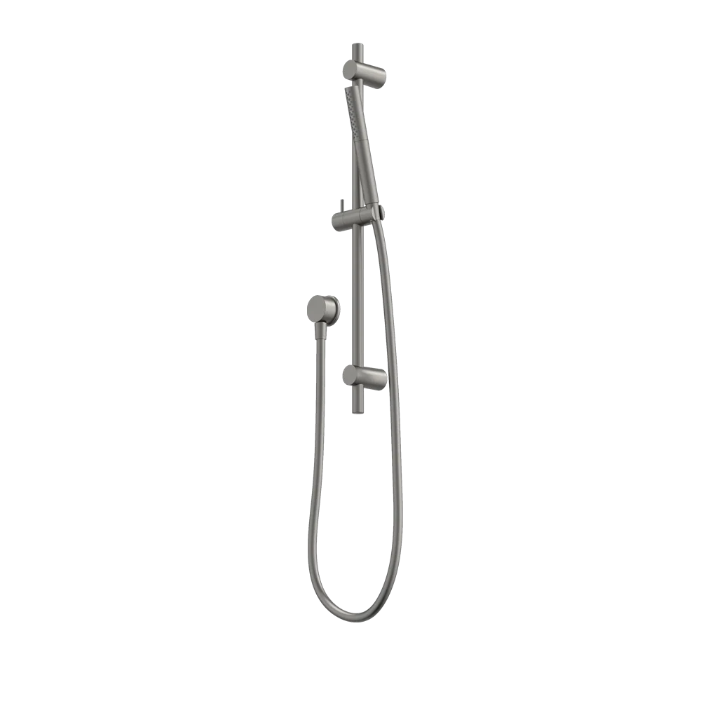 Caroma Liano II 3 Function Microphone Rail Shower Gunmetal