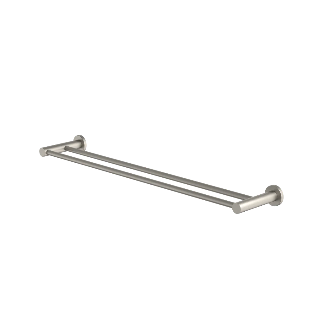 Caroma Liano II Double Towel Rail 640mm Brushed Nickel - Image 3