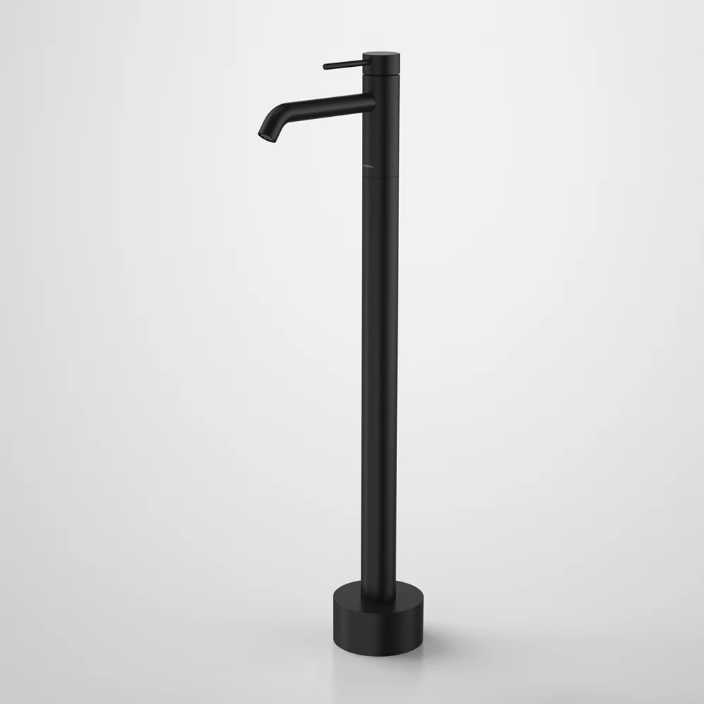 Caroma Liano II Freestanding Bath Filler Matte Black - Image 2