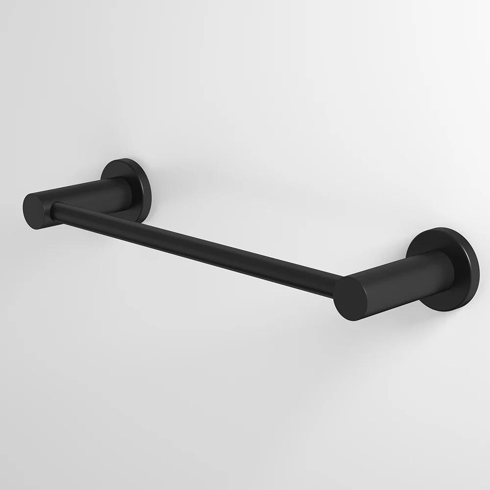 Caroma Liano II Hand Towel Rail Matte Black - Image 2