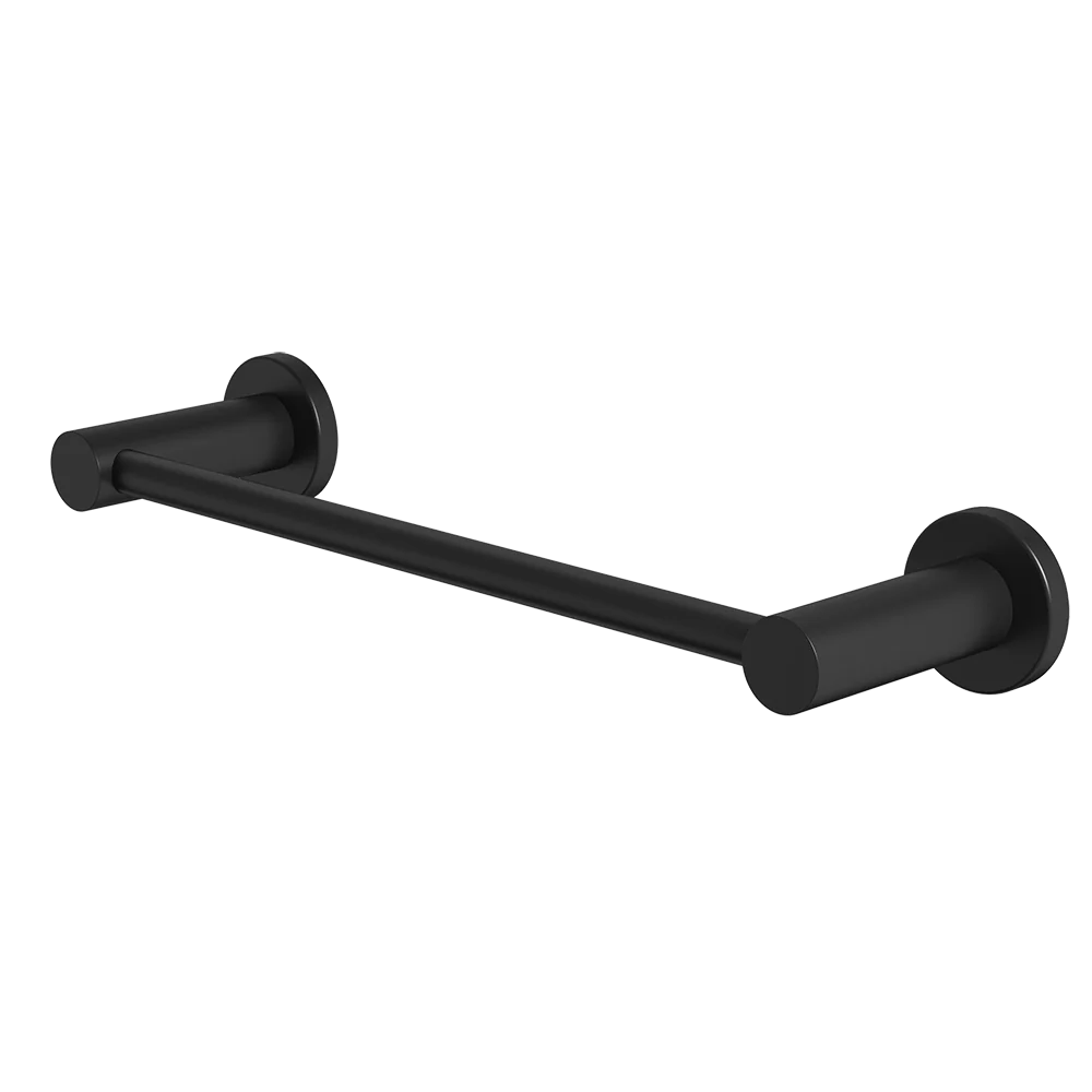 Caroma Liano II Hand Towel Rail Matte Black - Image 3