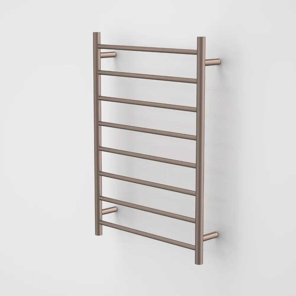 Caroma Liano II Heated Towel Ladder Brushed Bronze (Transformer not included) - Image 2