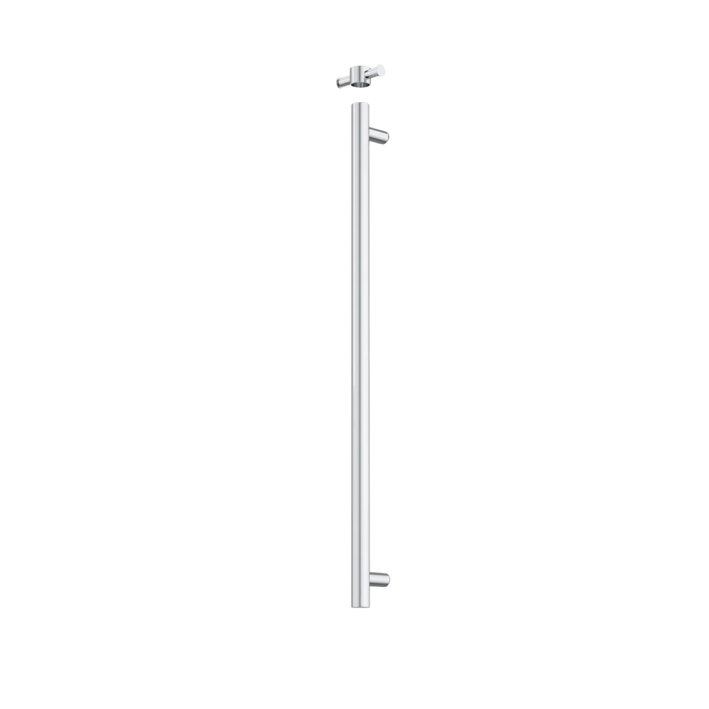 Caroma Liano II Heated Towel Rail Vertical Polished Stainless Steel (Transformer not included) - Image 3