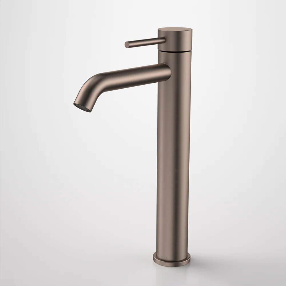 Caroma Liano II Tower Basin Mixer Lead Free Brushed Bronze - Image 2