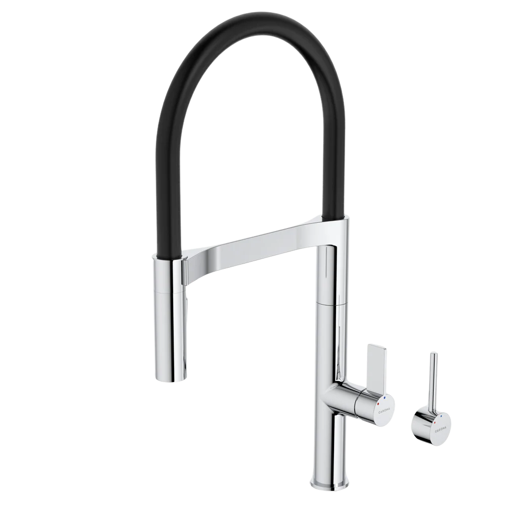 Caroma Liano II (Vogue) Pull Down Sink Mixer with Spray Chrome - Image 3