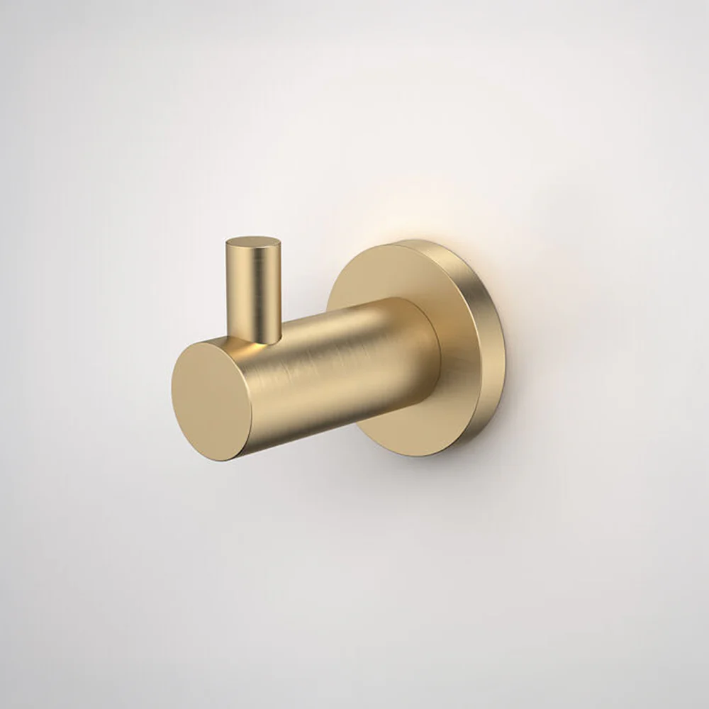 Caroma Liano II Robe Hook Brushed Brass - Image 2