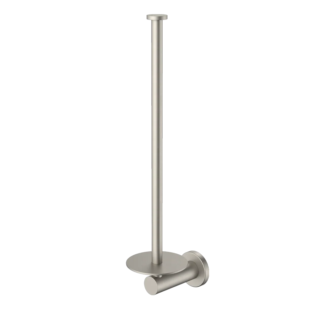 Caroma Liano II Spare Toilet Roll Holder Brushed Nickel - Image 3