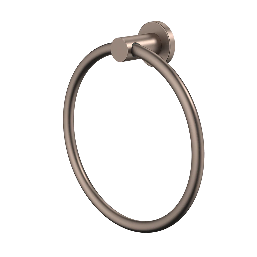 Caroma Liano II Towel Ring Brushed Bronze